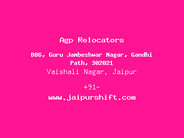 Agp Relocators, Vaishali Nagar, Jaipur