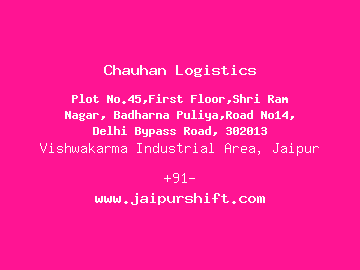 Chauhan Logistics, Vishwakarma Industrial Area, Jaipur