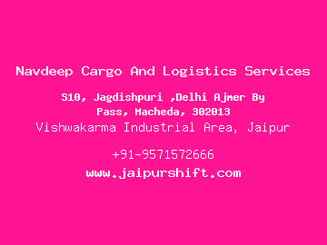 Navdeep Cargo And Logistics Services, Vishwakarma Industrial Area, Jaipur