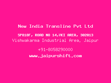 New India Transline Pvt Ltd, Vishwakarma Industrial Area, Jaipur